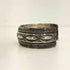 ナバホ NAVAJO STERLING 刻印 スタンプワーク シルバー バングル メンズ